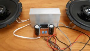 TDA7850 çipinde DIY ses amplifikatörü